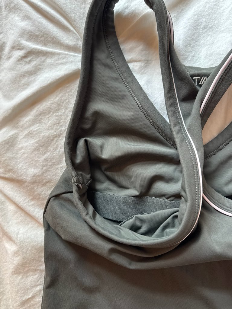 Tala Dayflex V-Neck Racer Tank Dark Olive Small Worn Once — image 6 of 7